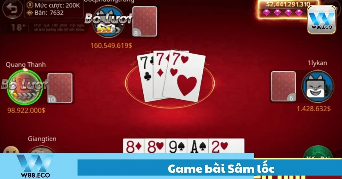 Game Bài Sâm Lốc Là Gì? Hướng Dẫn Chơi Dễ Hiểu Tại W8 1 Game Bài Sâm Lốc Là Gì? Hướng Dẫn Chơi Dễ Hiểu Tại W8
