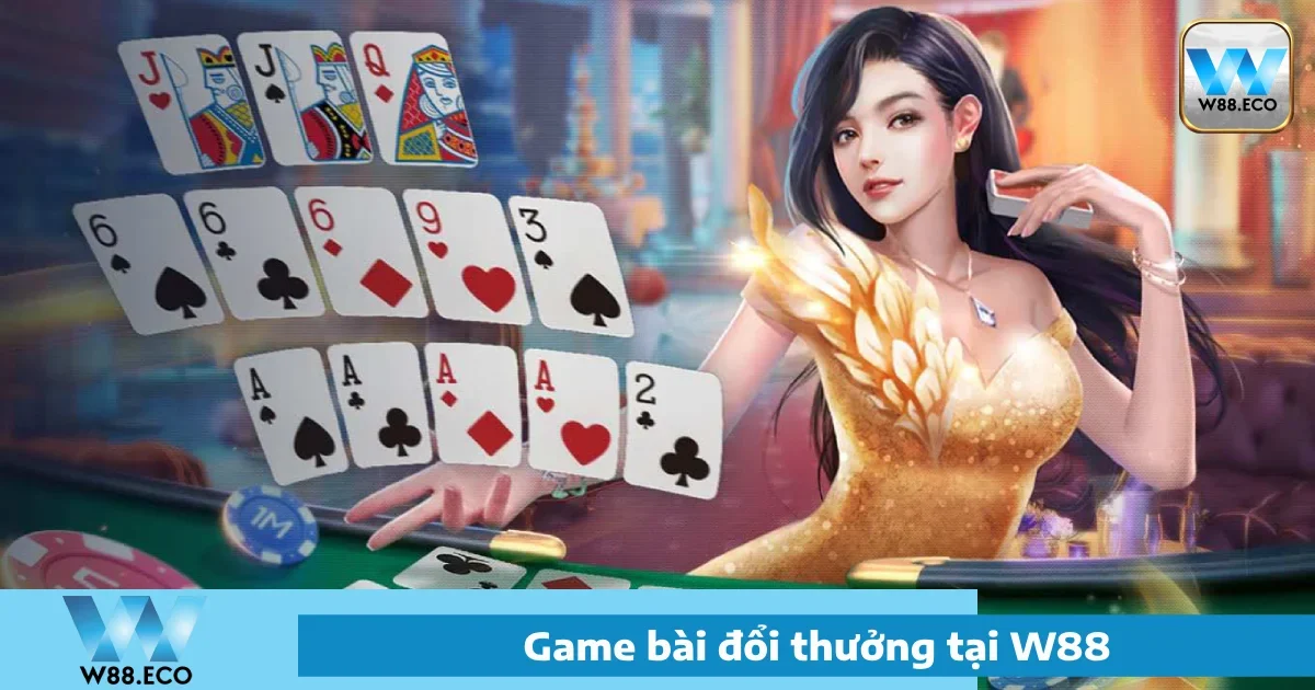 Game Bài W88 - Sân Chơi Bài Trực Tuyến Uy Tín Hàng Đầu 2 Các loại Game bài W88 nổi bật