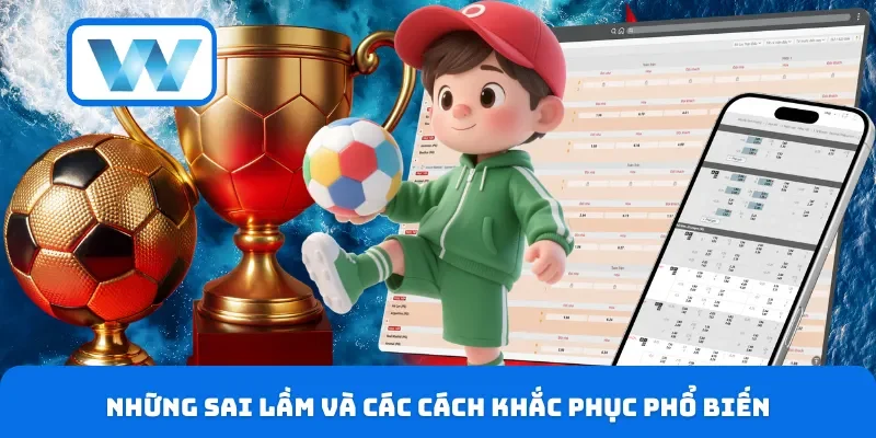 Những sai lầm và các cách khắc phục phổ biến